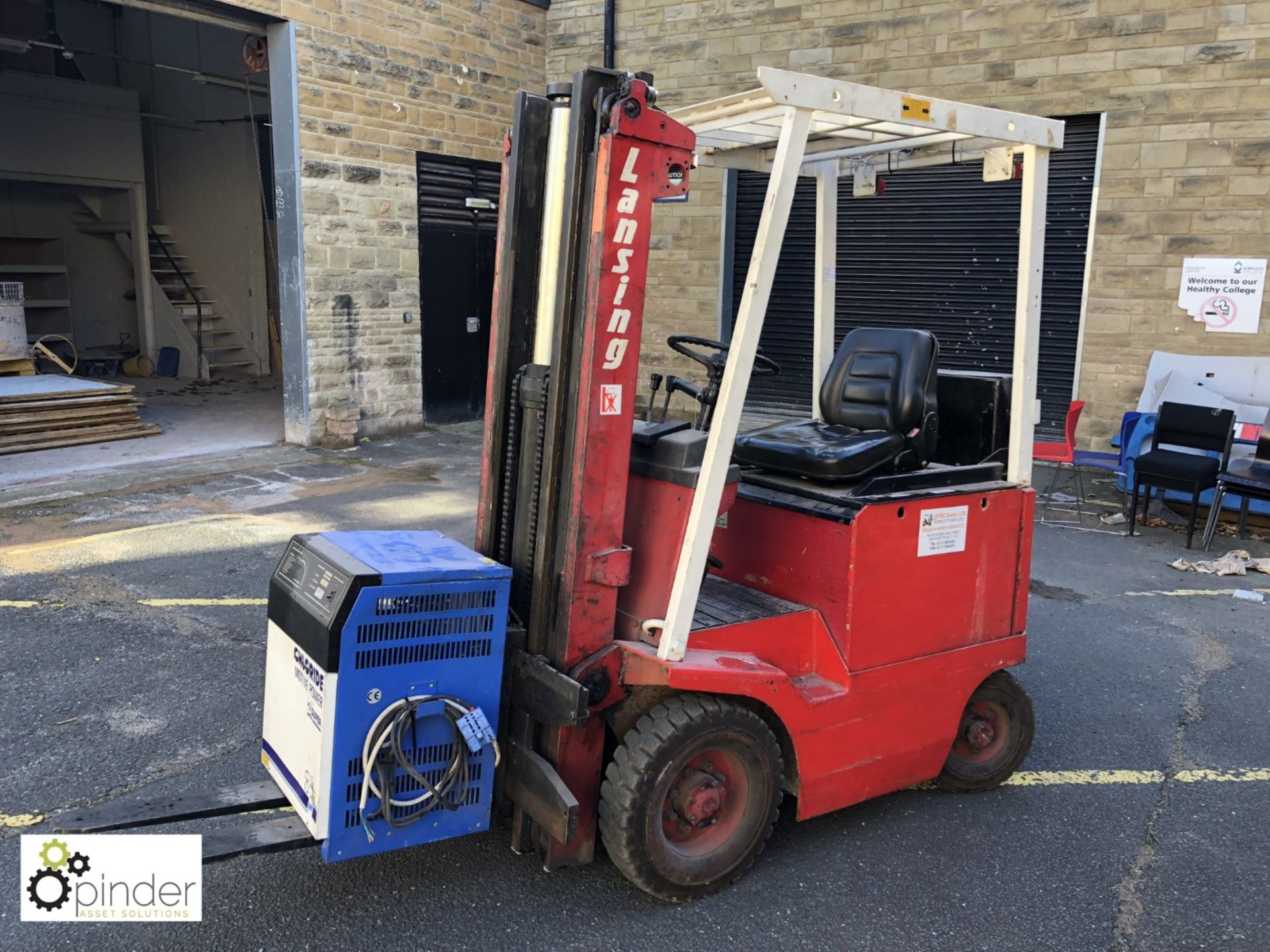 Lansing FOER 15.1/1.6TL electric Forklift Truck, 1600kg, triplex mast, lift height 4700mm, closed