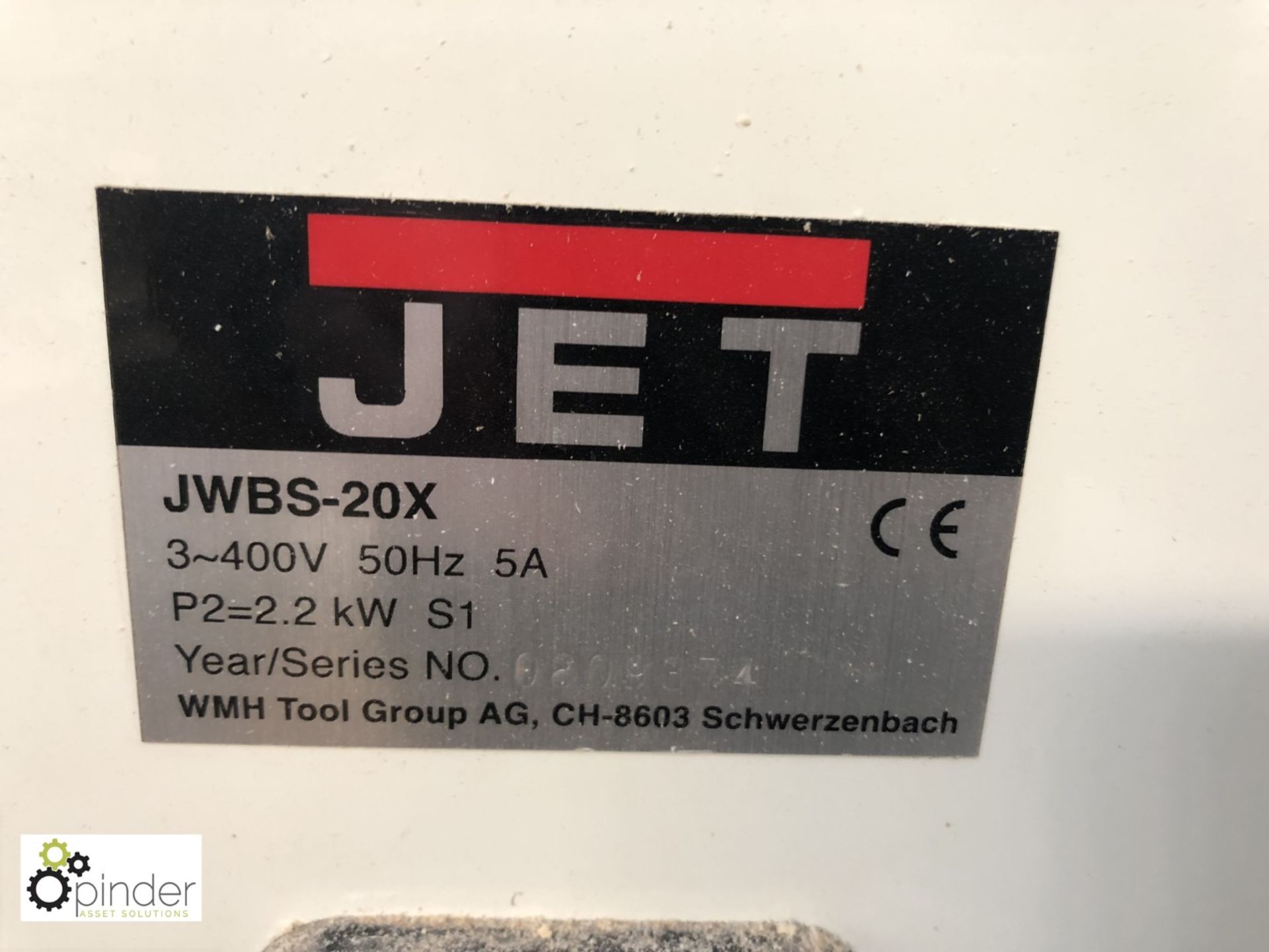 Jet JWBS-20X Vertical Bandsaw, 500mm throat - Image 3 of 4