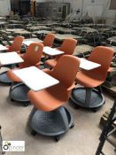 6 mobile swivel Lecture Chairs