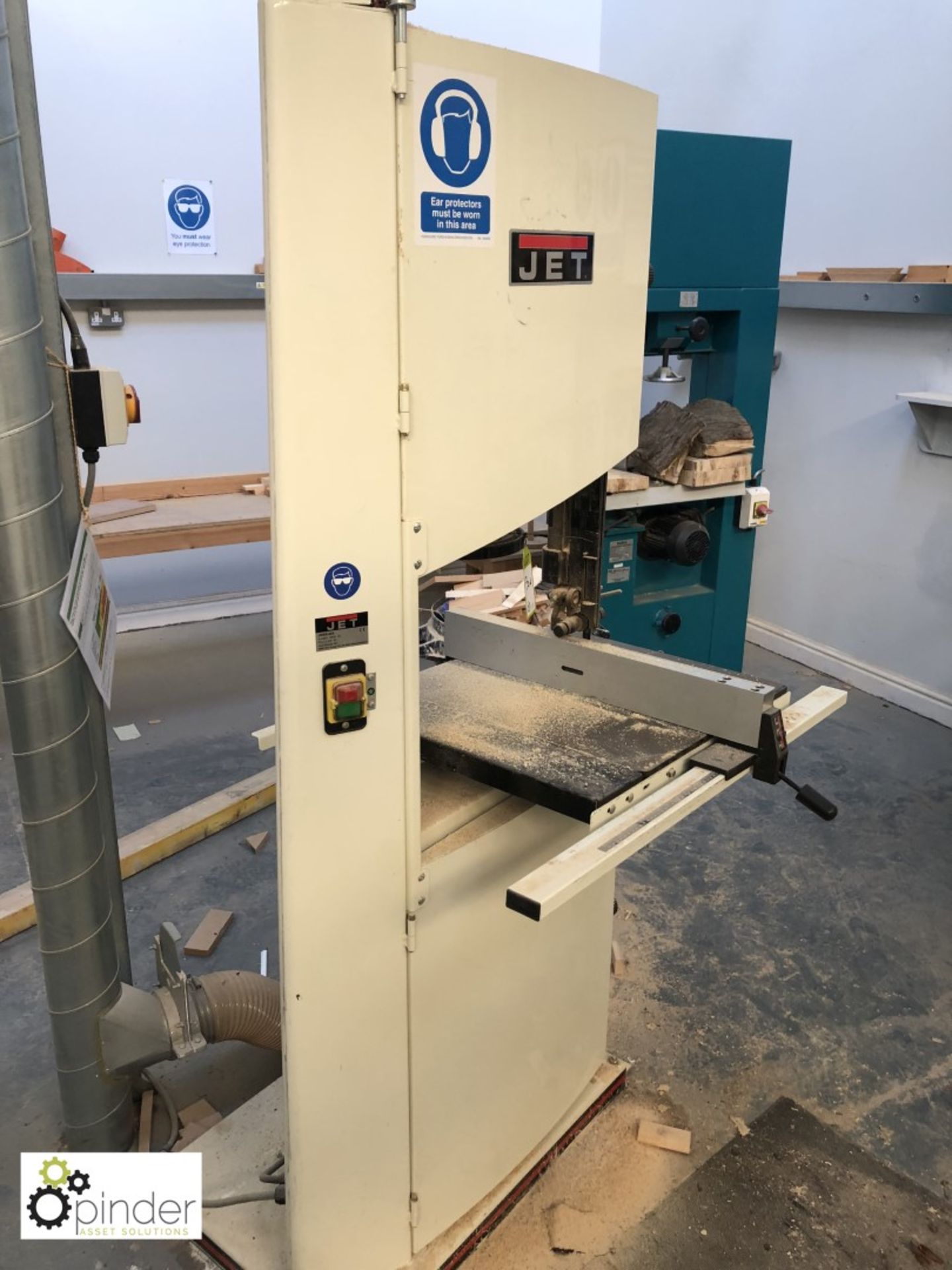 Jet JWBS-20X Vertical Bandsaw, 500mm throat - Image 4 of 4