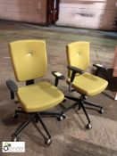 2 Senator upholstered operators fully adjustable s