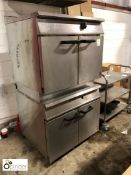 2 Falcon stainless steel commercial gas Ovens