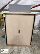 Oak effect double shutter front Cabinet, 1060mm x 530mm x 1350mm high