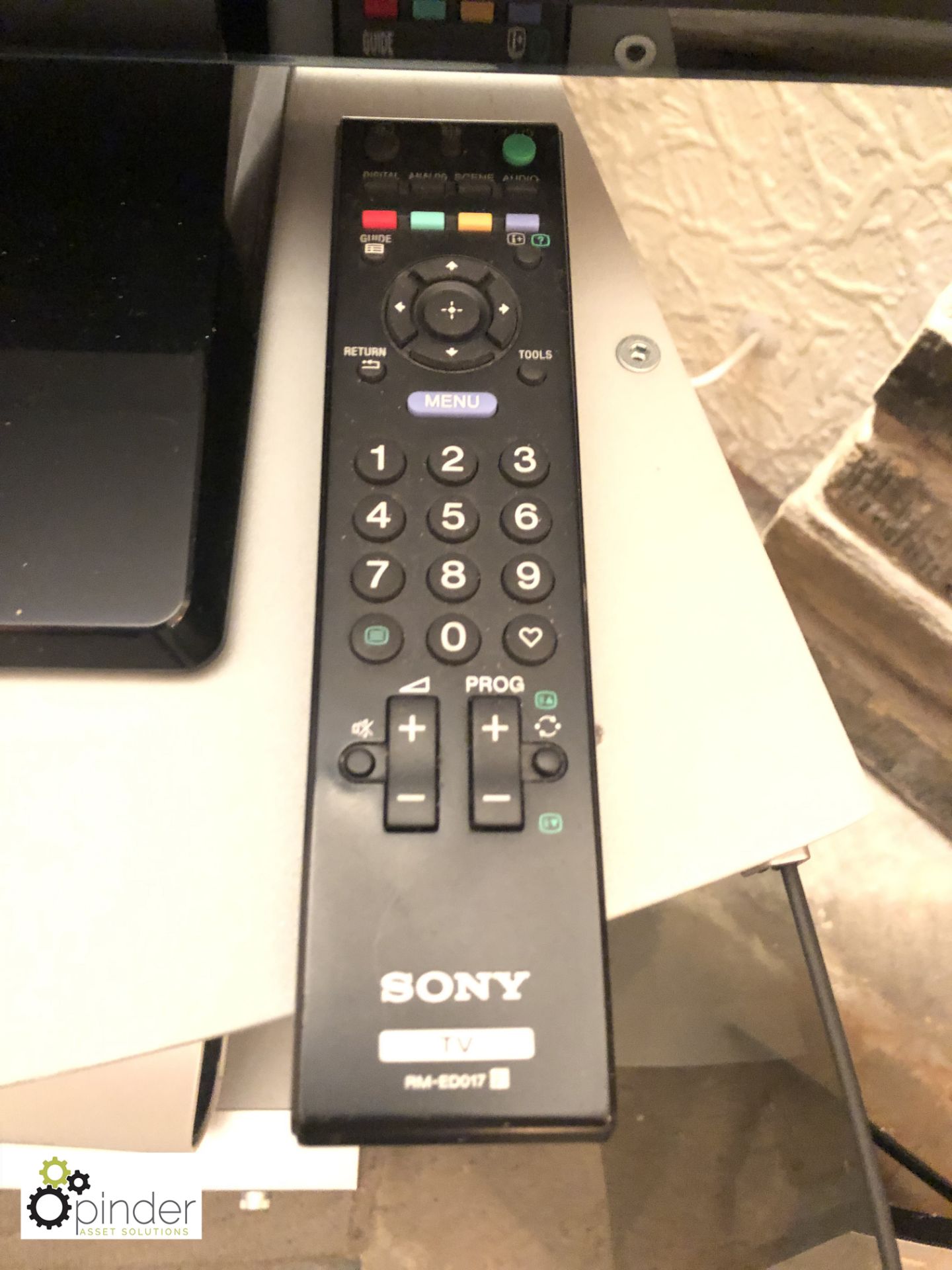 Sony KDL-37S5500 Flat Screen TV, with remote contr - Image 2 of 2