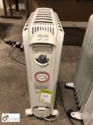 DeLonghi Dragon 3 electric Radiator, with timer