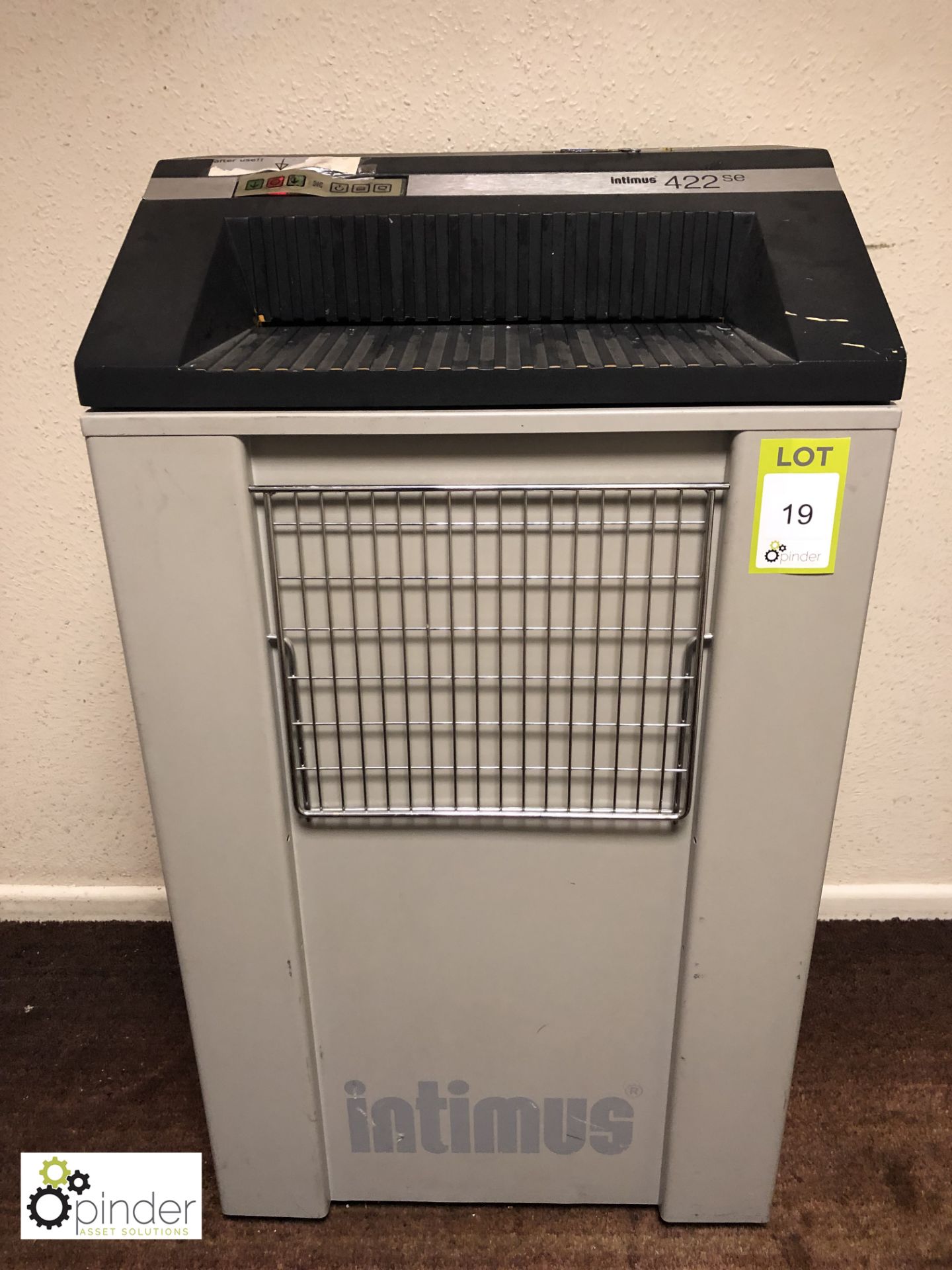 Intimus 422SE Commercial Paper Shredder