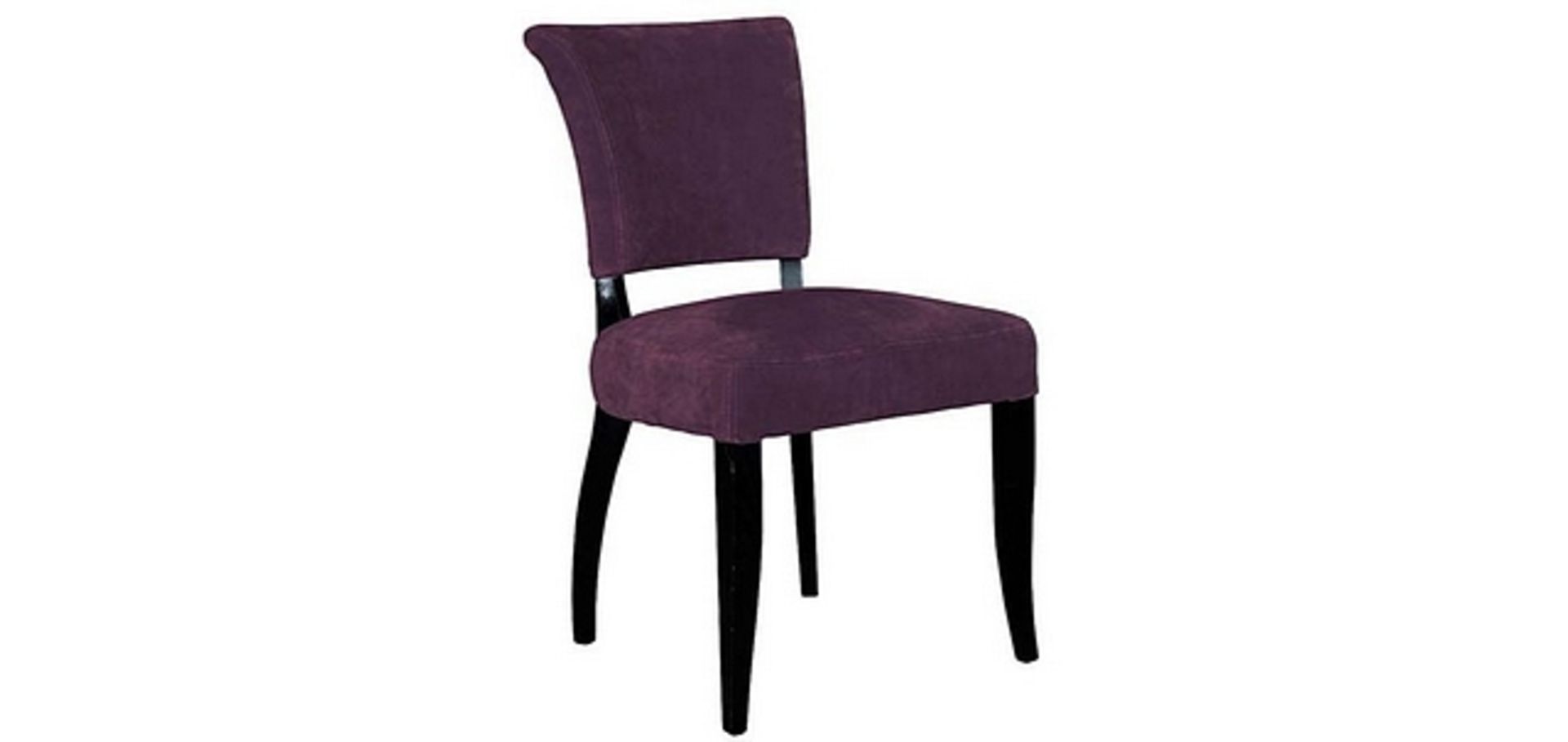 Mimi Dining Chair Vintage Moleskin Damson & Weathered Oak 51 X 62 X 89cm The Mimi Is A Reinvention