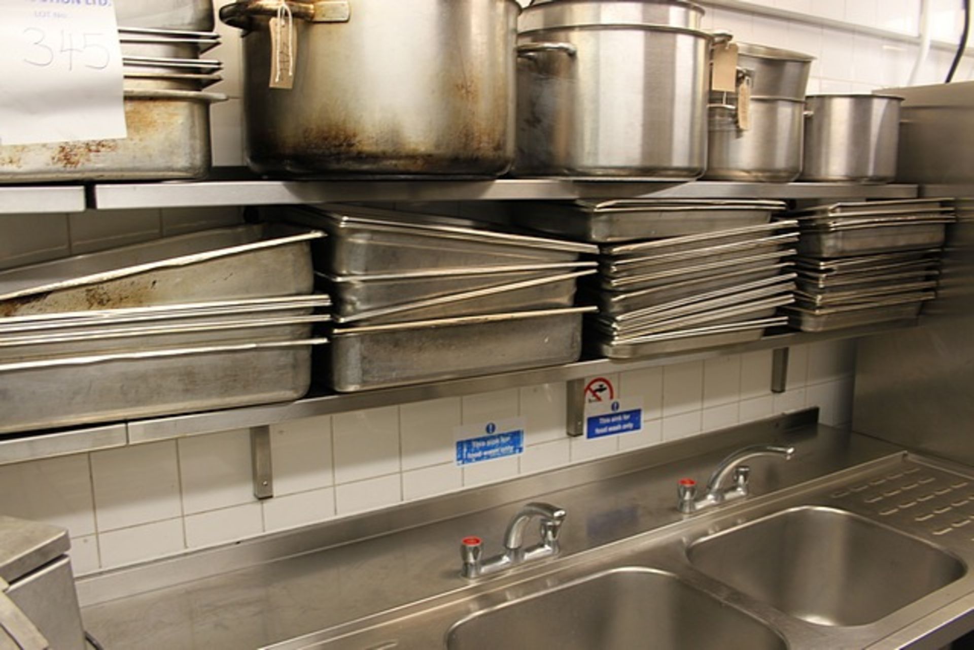 approx 50 x Gastronorm stainless steel GN pans - Image 2 of 2