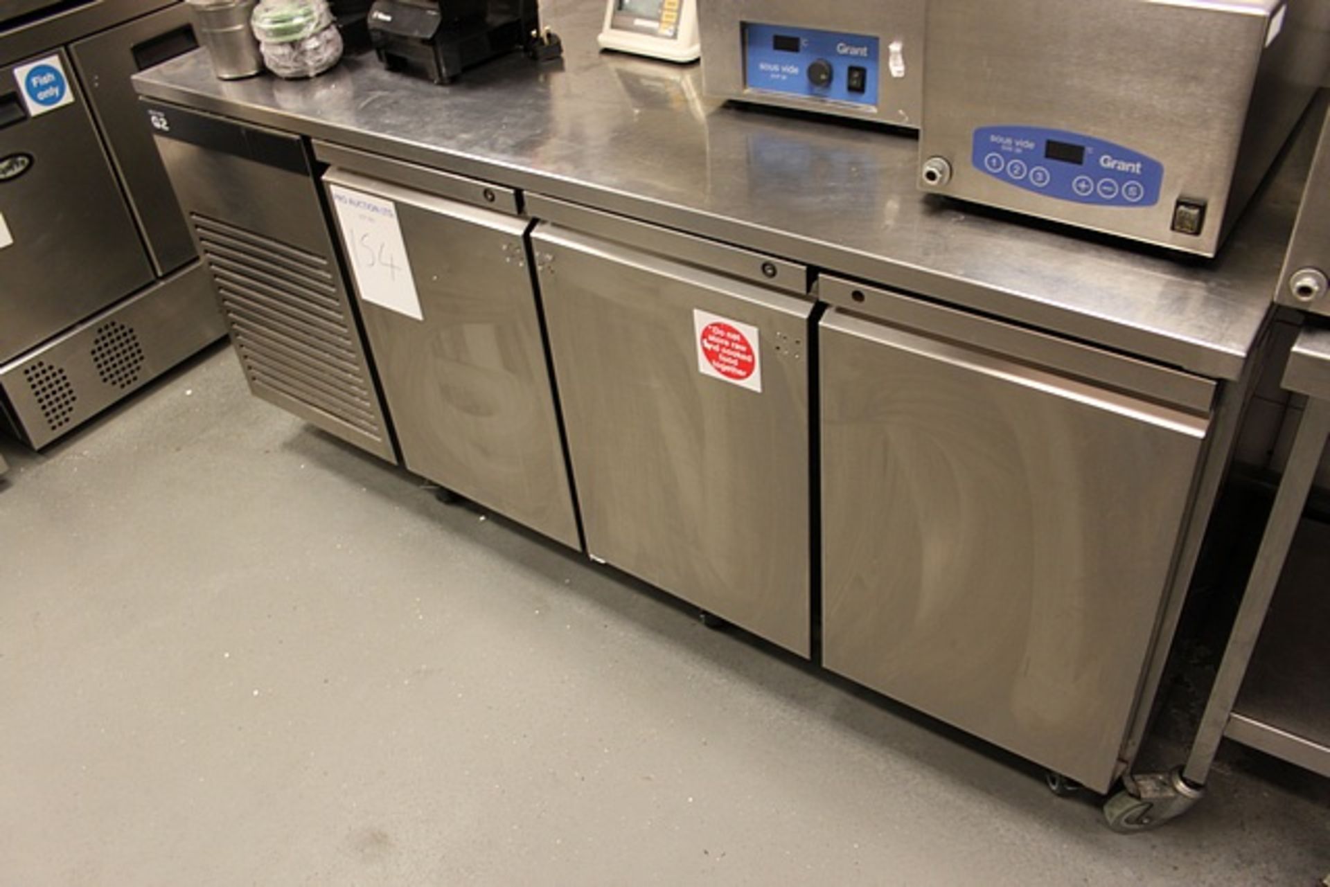 Foster EcoPro G2 – EP1/3h 3 door counter refrigerator stainless steel temperature range: +1/+4°c