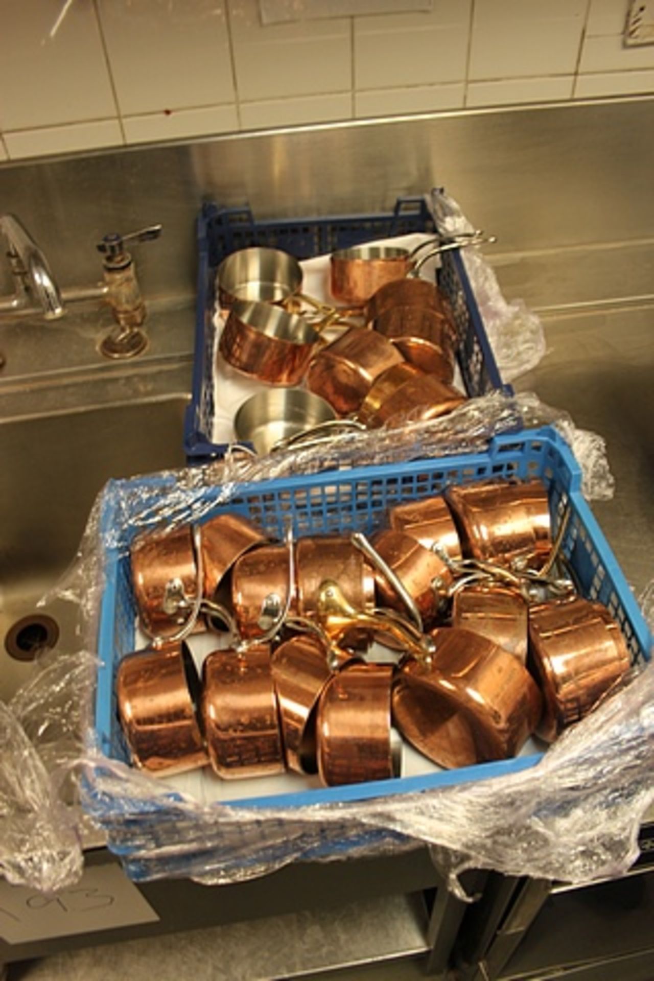 Various copper pans - Image 2 of 2
