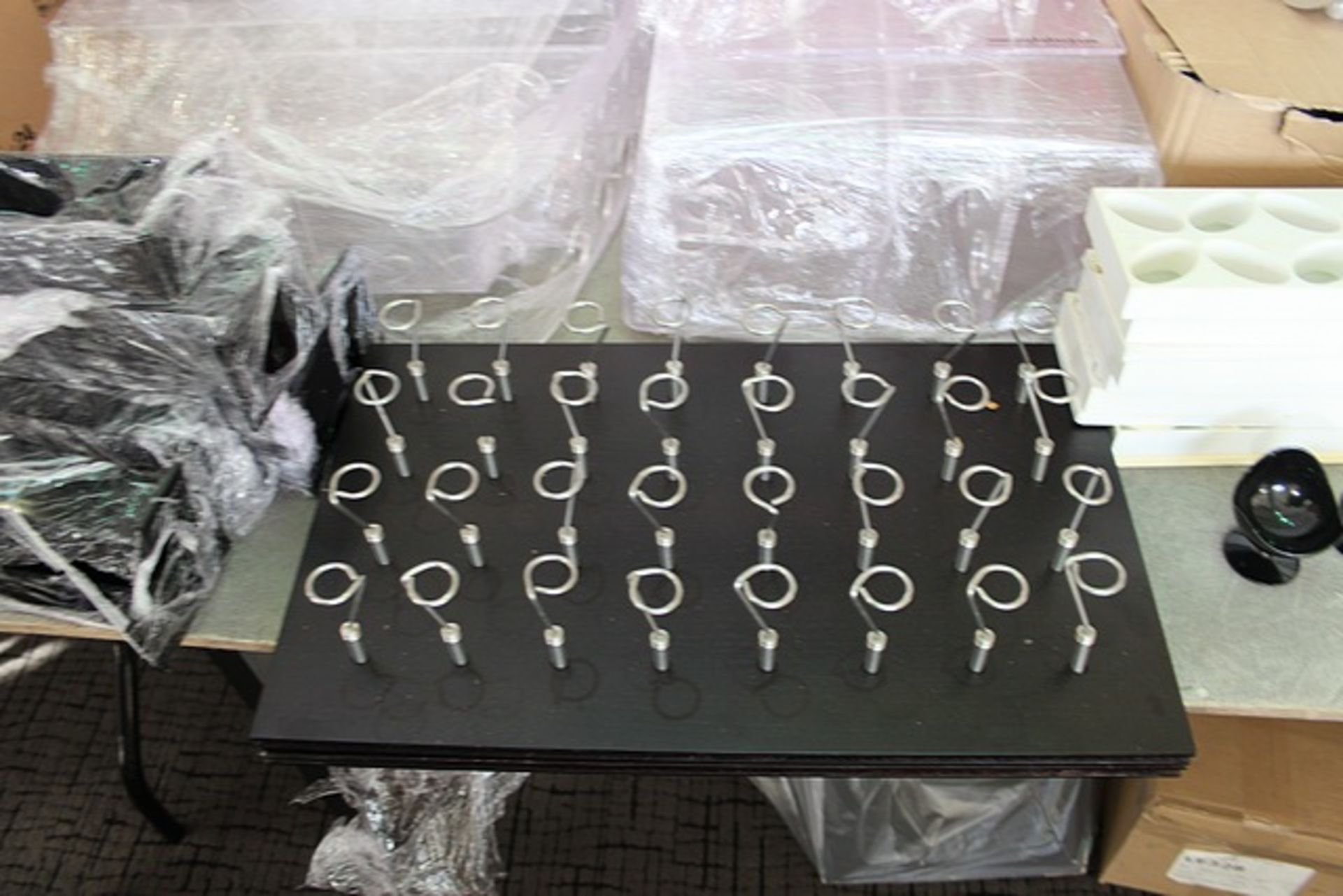 Job lot - large quantity of acrylic stands, gastronome chef moulds and holders - Image 6 of 7