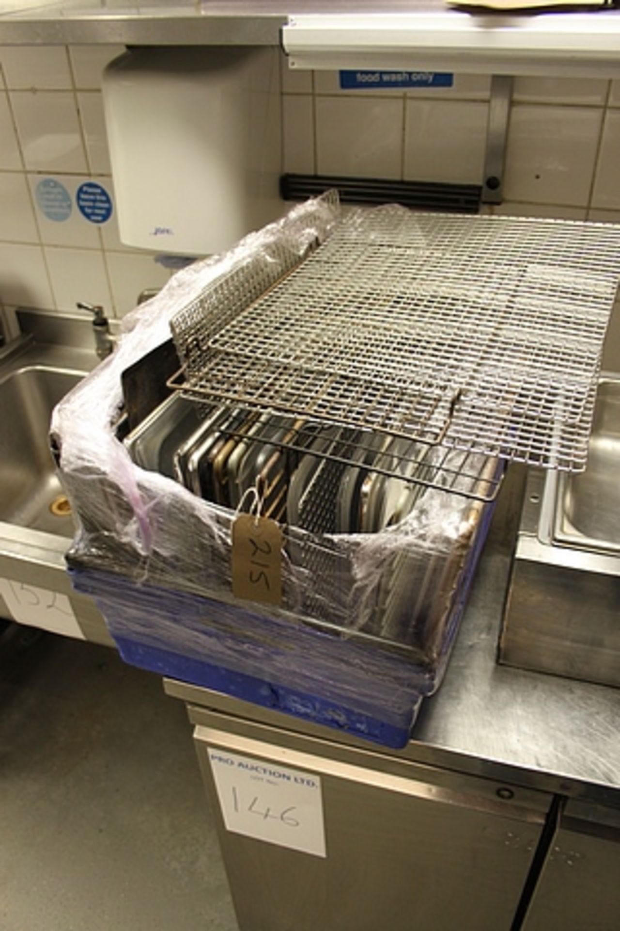 Various cooling racks and trays as loted