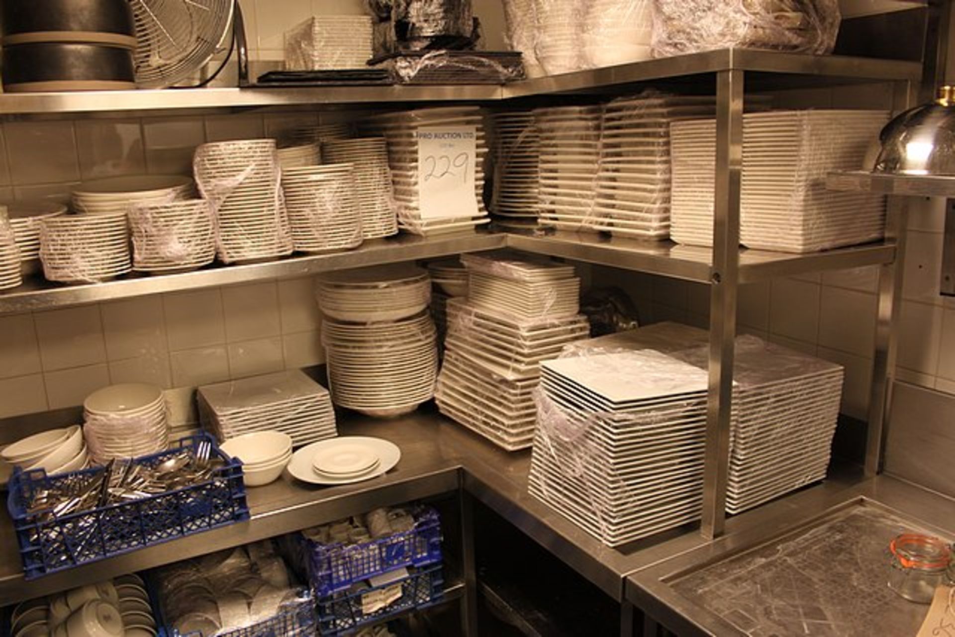 A large quantity of white tableware principally comprising of RAK porcelain - Image 2 of 2