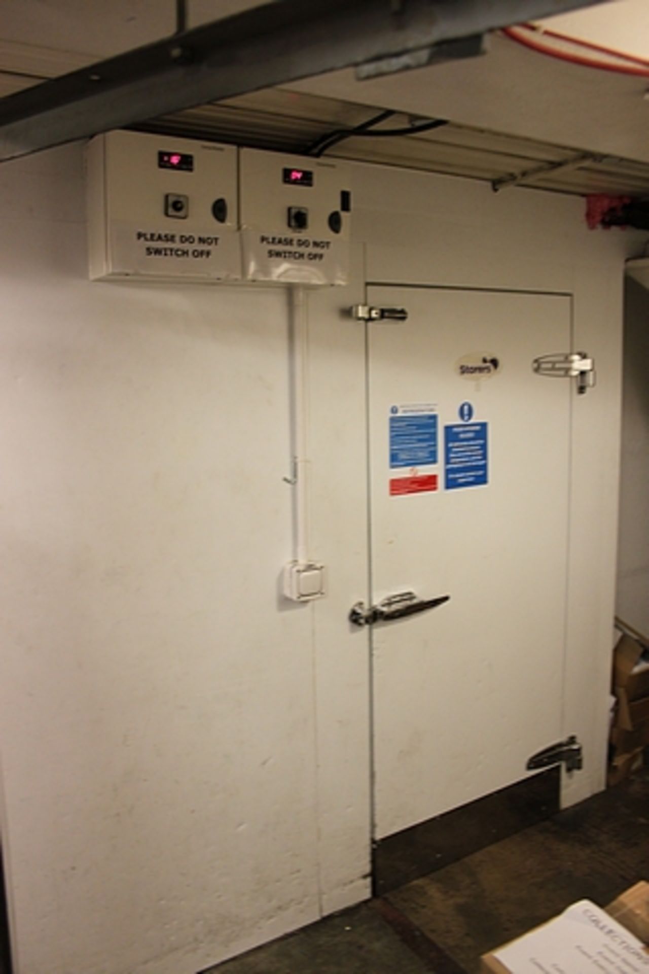 Dual walk in cold room and freezer 2100mm x 1600mm x 1900mm / 4000mm x 4000mm x 1900mm - Image 8 of 8