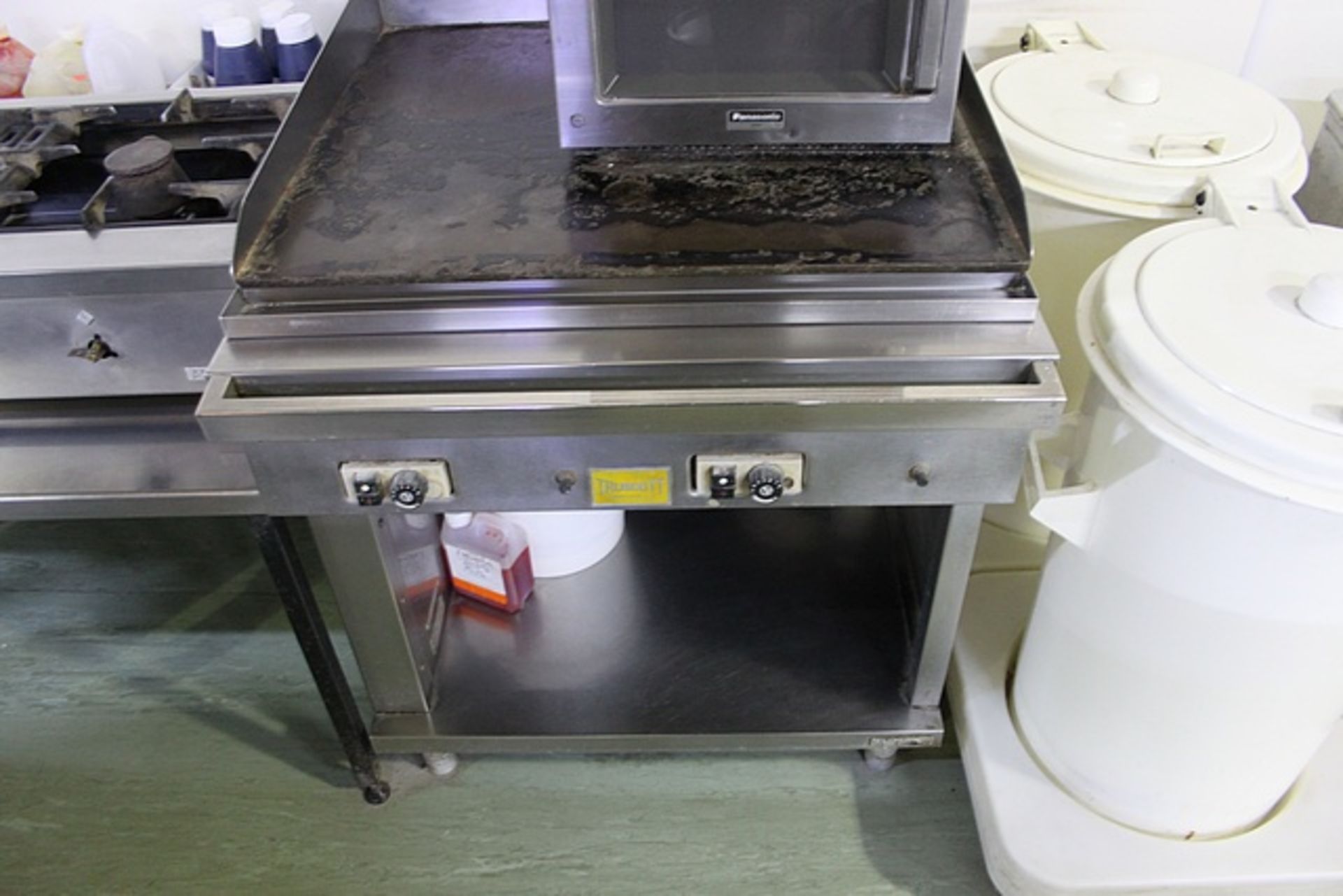 Truscott Engineering gas stainless steel hot plate FTG-4GS