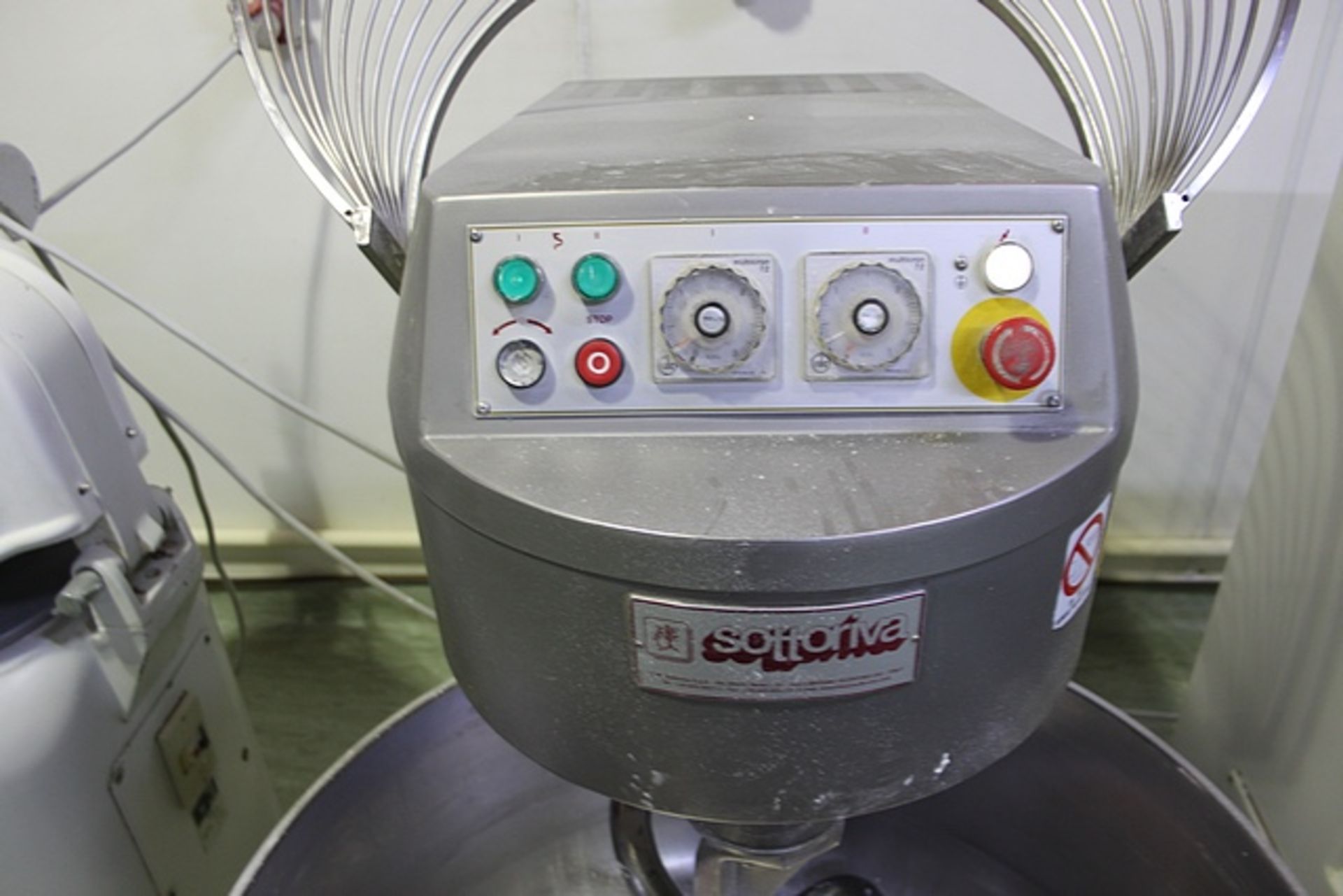 Sottoriva Moffat Vela 120-D 3 Phase Spiral 120 Litre 120kg Dough Mixer (333125) - Image 2 of 3