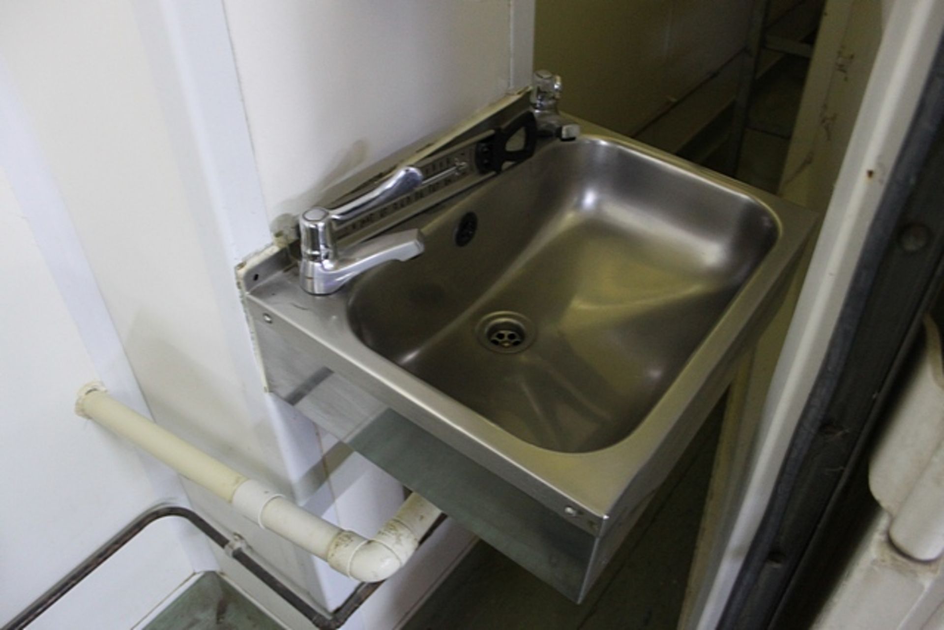 Stainless steel wall mounted hand wash basin