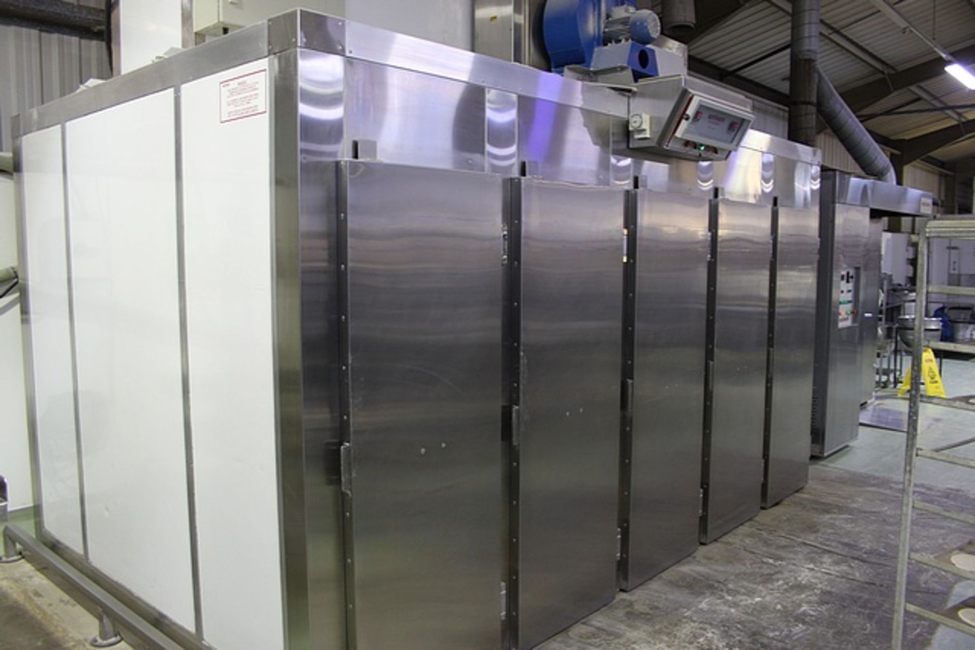 Acrivan electric 15 rack prover (11540) YOM 2002 all stainless construction 4400mm x 2700mm x