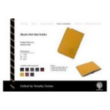 Rhodes Mini Ipad Case Scholar Gold(X1) 22x0 5x14 5cm RRP £ 90