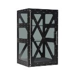 Spectrum Display Cupboard Matt Black 61 2 x 54 1 x 100cm RRP £2540