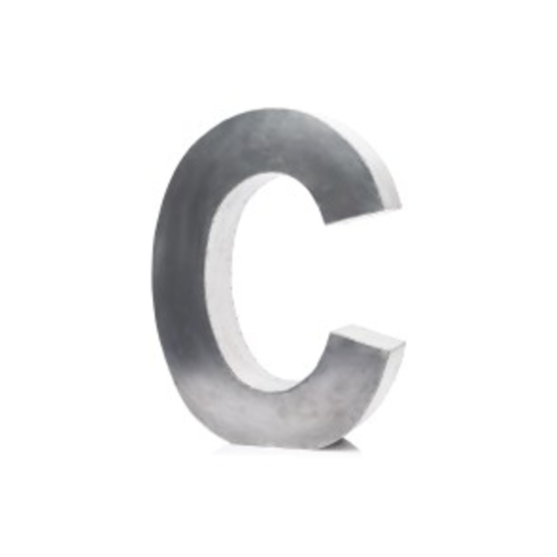 Medium Letter C Aero 67 x 15 x 75cm RRP £460