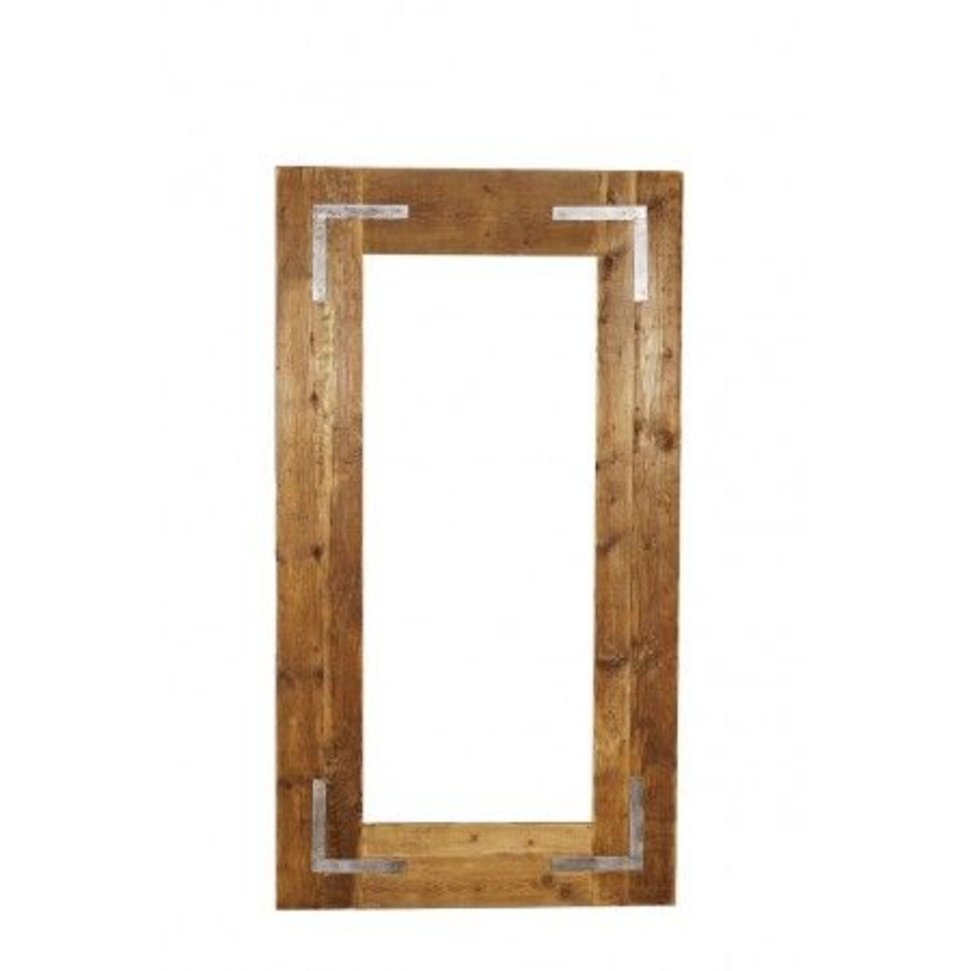 Industrial Dressing Mirror 220 x 95 Genuine English Reclaimed Timber