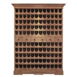 Kitchen Wine Rack 187 x 39 x 220cm Handcrafted From Genuine English Reclaimed Timber Up To 100 Years