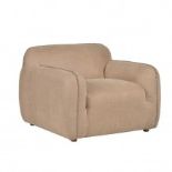 Choka Easy Chair-Scuff L Bone The Choka Is Packed Full Of Comfort Blanket Stitching Along The
