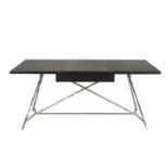 Black Russian Architecture Desk 180 X 90 X 79cm