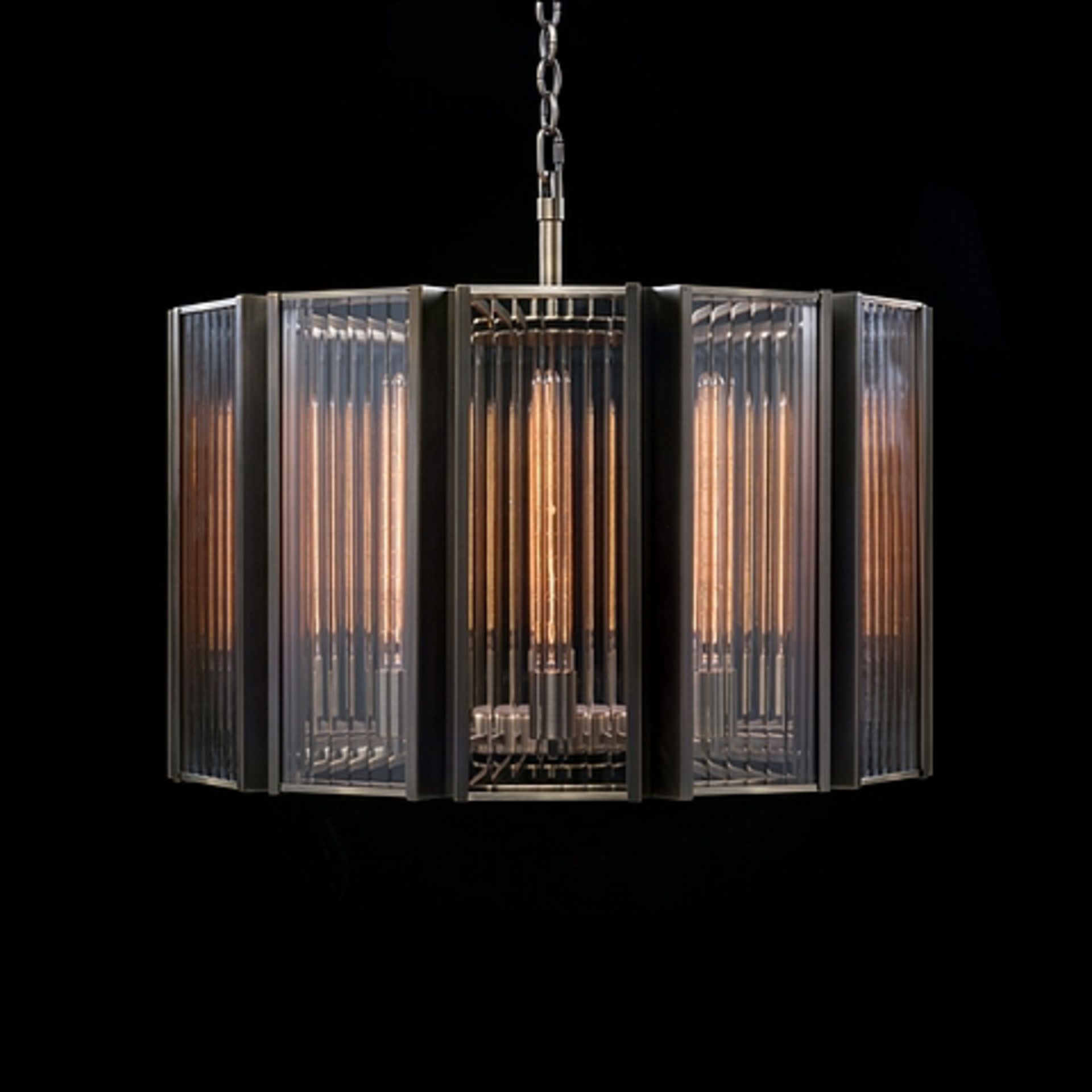 Elixir Round Pendant D100x60cm Fbrass 100 X 100 X 60cm The Elixir Range Was Inspired By 1930's