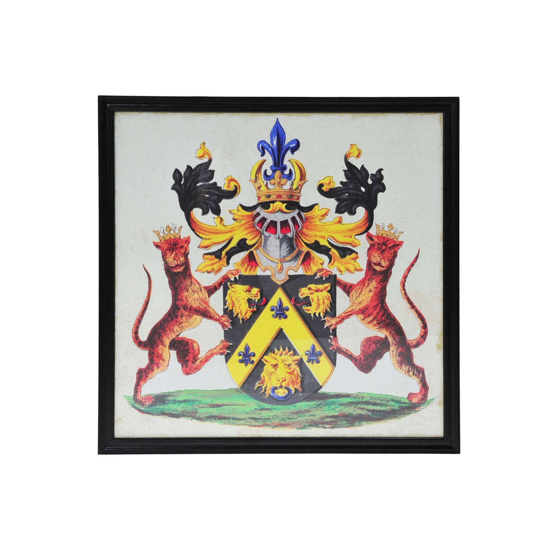 Seyton Crest Framed Wall Art 55 x 55cm