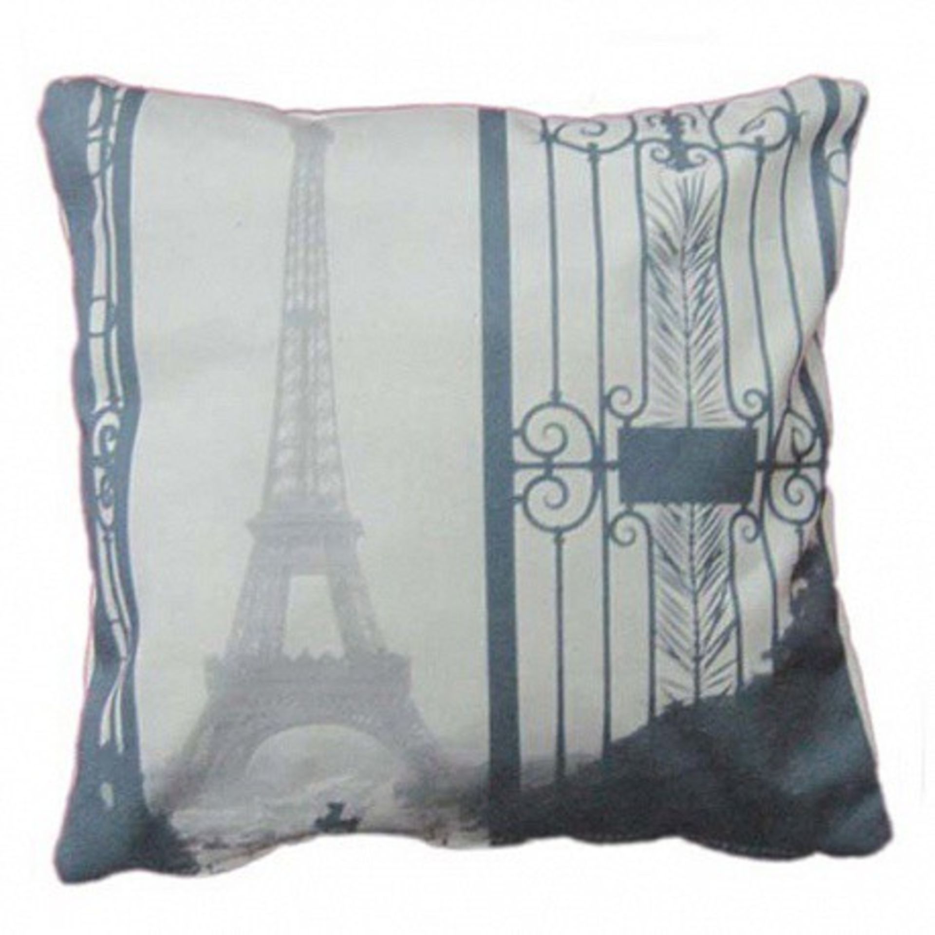 Emelie's Eiffel Tower Cushion 45 x 45 x 15cm
