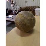 Leather large heavy baseball