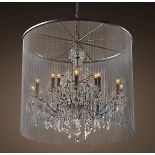 Chainmail Crystal Chandelier Natural (UK) 56 x 56 x 64 5cm RRP £1660