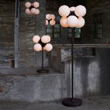 L255 Moondrop Pendant 40cm-Opaline & Rou(UK) 40x40x70cm RRP £440