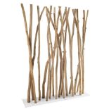 Bleu Nature F273 Rustic Aicove Driftwood Room Divider Screen By Frank Lefebvre