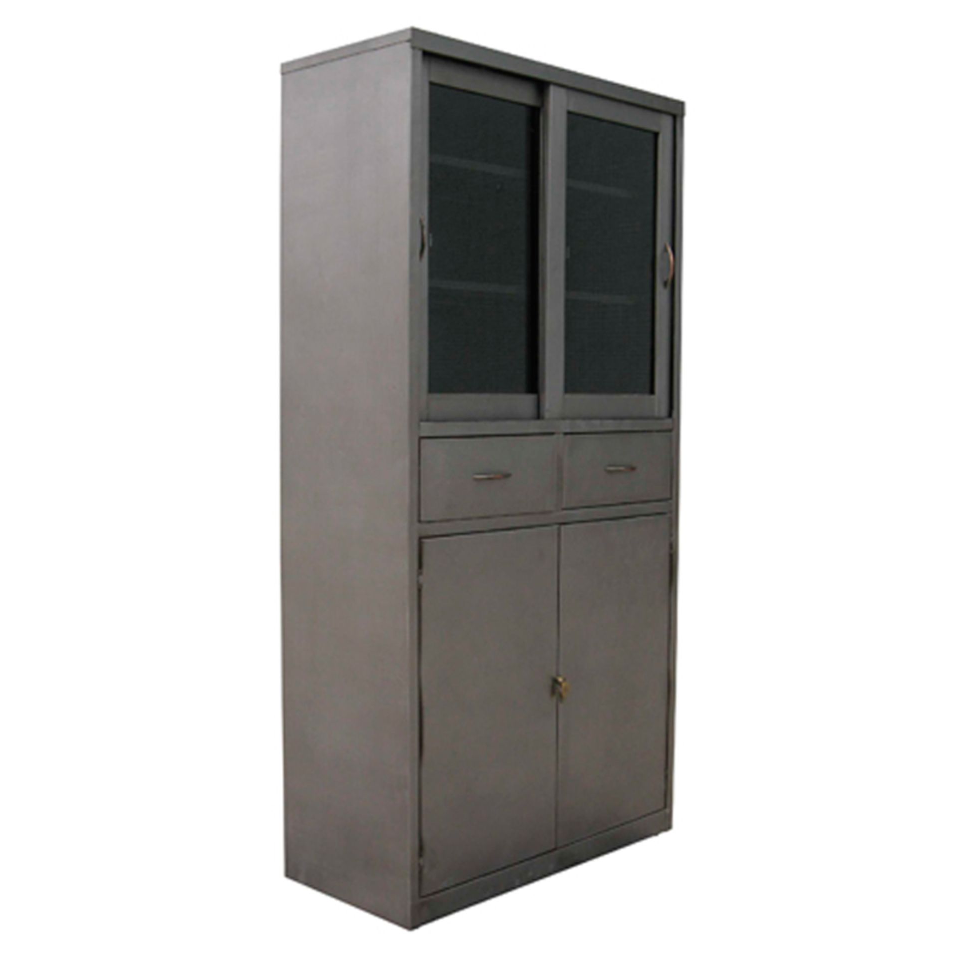 American Lockers Medicine Cupboard 100 Buff Steel 90 2 x 41 1 x 180cm RRP £1200 - Image 2 of 2