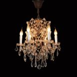 Crystal Chandelier 46cm-Antique Rust (UK) 46x46x55cm RRP £950