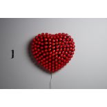Red Heart W/Trans-Matt Black (UK) 60x53x16 6cm RRP £2655
