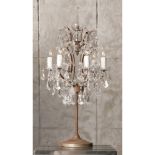 Crystal Table Lamp -Antique Rust (UK) 42 x 42 x 80cm RRP £730