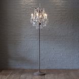 Crystal Floor Lamp -Antique Rust (UK) 46x46x178cm RRP £960