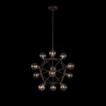 Celestial Large Pendant 70cm This Modern Pendant And Chandelier Collection Has Optical Crystal