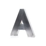 Black Polished Letter A