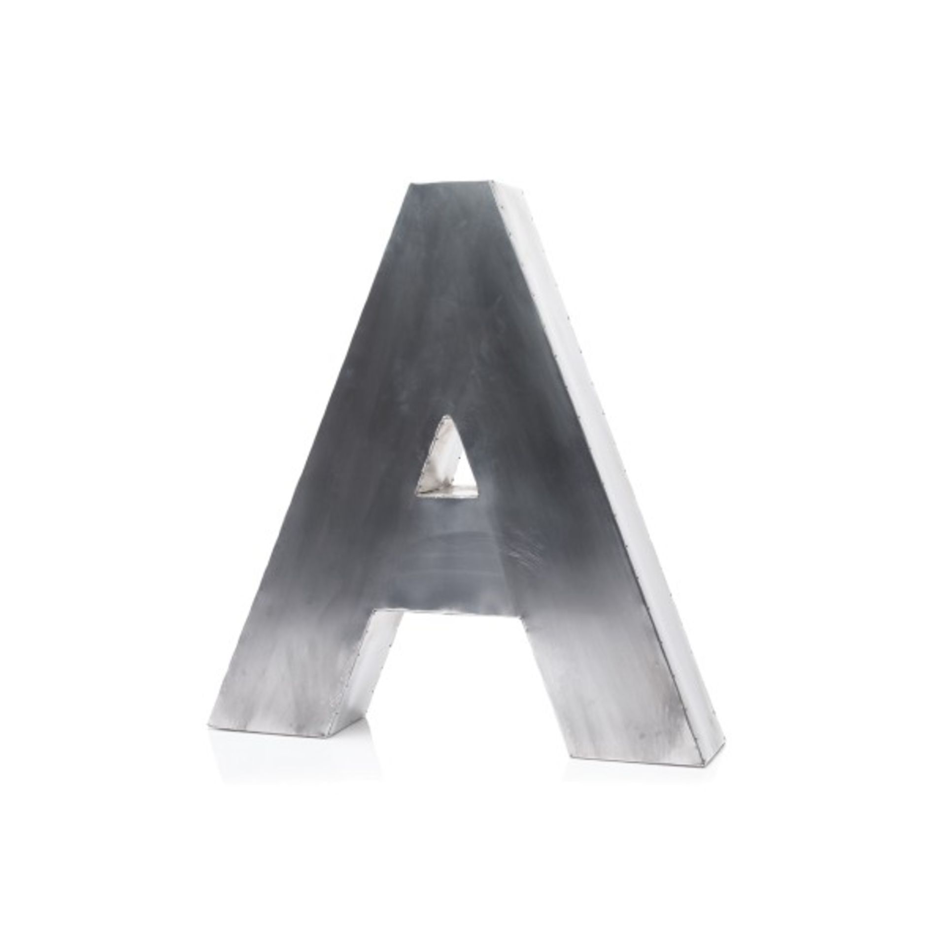 Black Polished Letter A