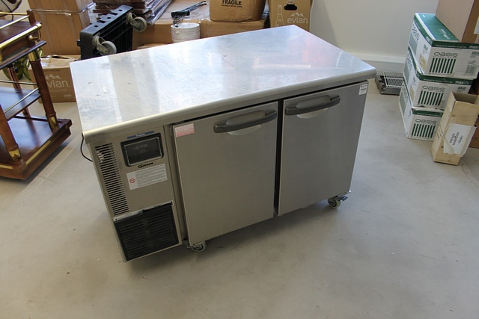 Gram Compact F 1210 RH c 265 ltr gastronorm counter freezer 1 1 GN temperature range -25°C to -7°C
