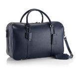 ALHAMBRA ALL LEATHER WEEKEND BAG AL HAMBRA ALL LEATHER WEEKEND BAG WITH 2 MIDDLE COMPARTMENTS