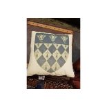 Crest Cushion 43cm Based On Vintage Family Crests From The UK RRP £110