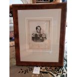 Framed Engraving Portrait 61.5 x 75cm