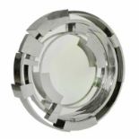 Vortex Mirror Wthout LED -Clear Mirror & Shiny Steel 100x18x100cm RRP £2725