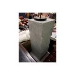 Figure Pedestal Stand Marble White Honed 40 x 40 x 112cm RRP £ 1425